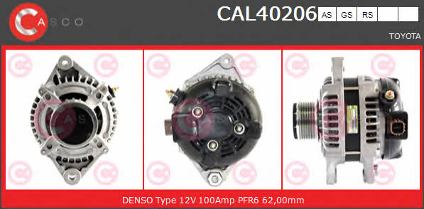 Casco CAL40206GS Генератор CAL40206GS: Купити в Україні - Добра ціна на EXIST.UA!
