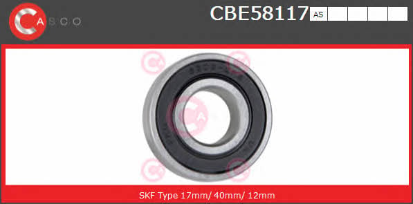 CBE58117AS Casco Підшипник