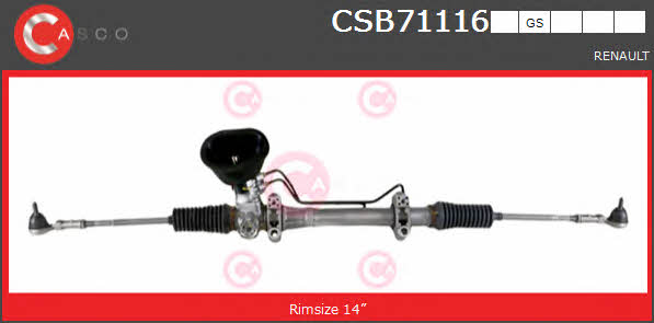 Casco CSB71116GS Рульовий механізм CSB71116GS: Приваблива ціна - Купити в Україні на EXIST.UA!