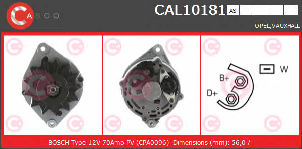CAL10181AS Casco Генератор