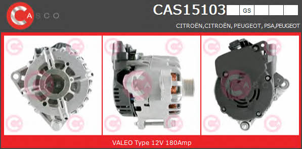 Casco CAS15103GS Генератор CAS15103GS: Купити в Україні - Добра ціна на EXIST.UA!