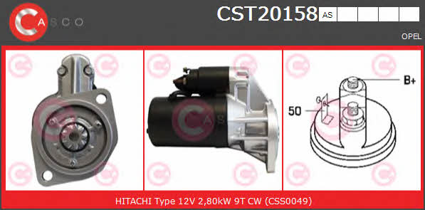 CST20158AS Casco Стартер