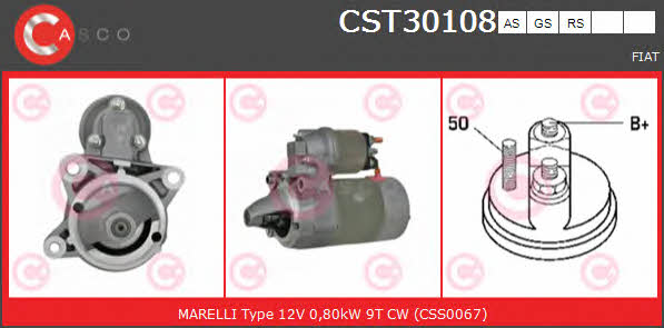 Casco CST30108AS Стартер CST30108AS: Купити в Україні - Добра ціна на EXIST.UA!