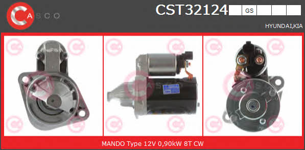 Casco CST32124GS Стартер CST32124GS: Купити в Україні - Добра ціна на EXIST.UA!