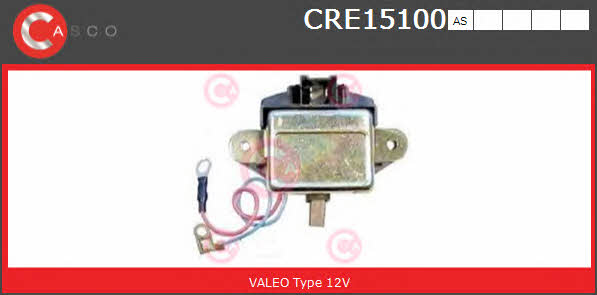 Casco CRE15100AS Регулятор генератора CRE15100AS: Купити в Україні - Добра ціна на EXIST.UA!