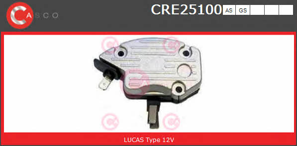Casco CRE25100AS Регулятор генератора CRE25100AS: Купити в Україні - Добра ціна на EXIST.UA!