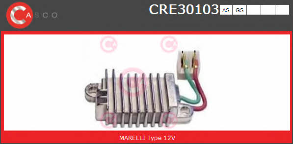 Casco CRE30103AS Регулятор генератора CRE30103AS: Купити в Україні - Добра ціна на EXIST.UA!