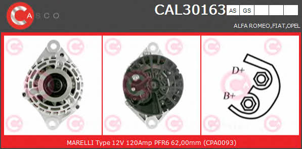 CAL30163AS Casco Генератор