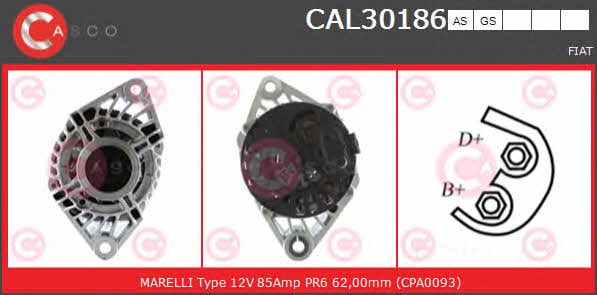 CAL30186AS Casco Генератор
