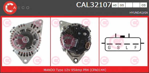 Casco CAL32107OS Генератор CAL32107OS: Купити в Україні - Добра ціна на EXIST.UA!