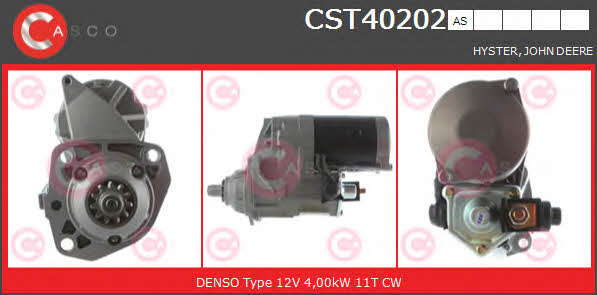Casco CST40202AS Стартер CST40202AS: Купити в Україні - Добра ціна на EXIST.UA!