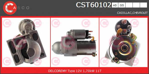 Casco CST60102AS Стартер CST60102AS: Купити в Україні - Добра ціна на EXIST.UA!