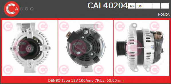Casco CAL40204GS Генератор CAL40204GS: Купити в Україні - Добра ціна на EXIST.UA!