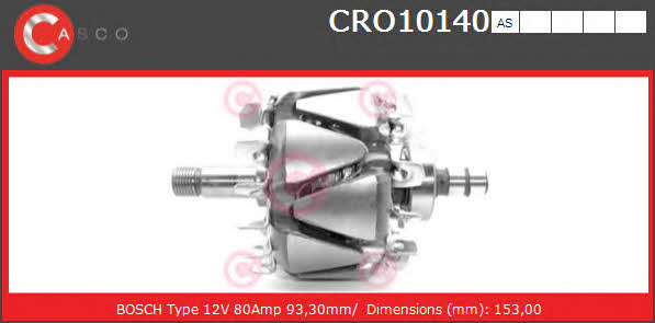 Casco CRO10140AS Ротор генератора CRO10140AS: Купити в Україні - Добра ціна на EXIST.UA!