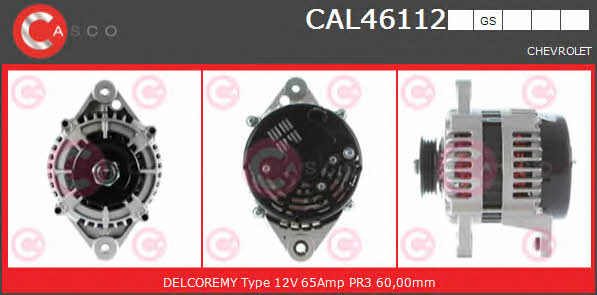 Casco CAL46112GS Генератор CAL46112GS: Купити в Україні - Добра ціна на EXIST.UA!