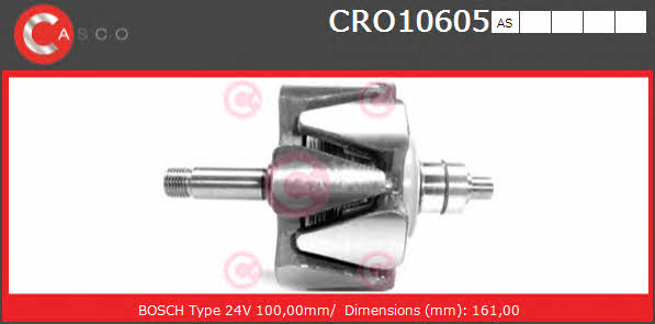 Casco CRO10605AS Ротор генератора CRO10605AS: Купити в Україні - Добра ціна на EXIST.UA!