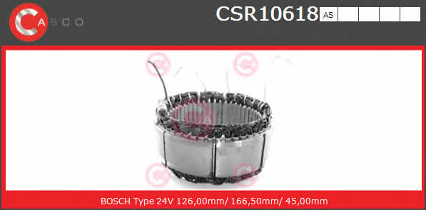 Casco CSR10618AS Статор генератора CSR10618AS: Купити в Україні - Добра ціна на EXIST.UA!