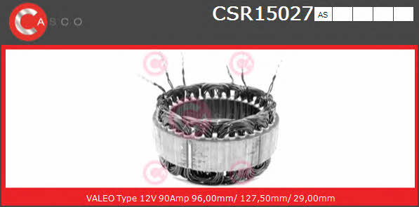Casco CSR15027AS Статор генератора CSR15027AS: Купити в Україні - Добра ціна на EXIST.UA!
