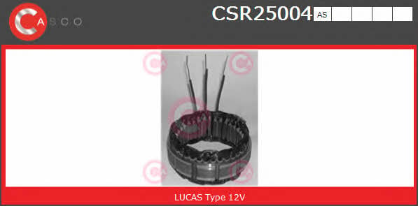 Casco CSR25004AS Статор генератора CSR25004AS: Купити в Україні - Добра ціна на EXIST.UA!