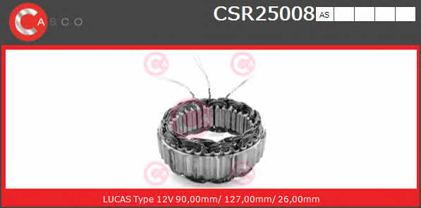 Casco CSR25008AS Статор генератора CSR25008AS: Купити в Україні - Добра ціна на EXIST.UA!