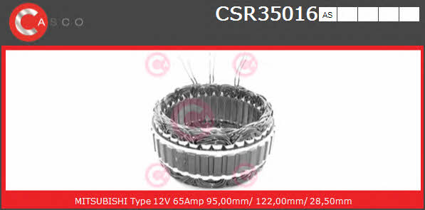 Casco CSR35016AS Статор генератора CSR35016AS: Приваблива ціна - Купити в Україні на EXIST.UA!