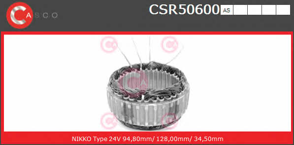Casco CSR50600AS Статор генератора CSR50600AS: Купити в Україні - Добра ціна на EXIST.UA!