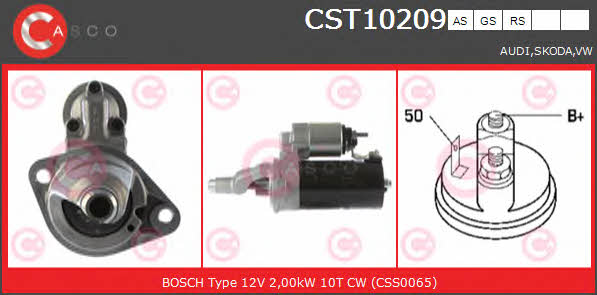 CST10209AS Casco Стартер