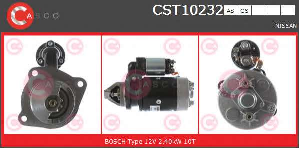 CST10232AS Casco Стартер