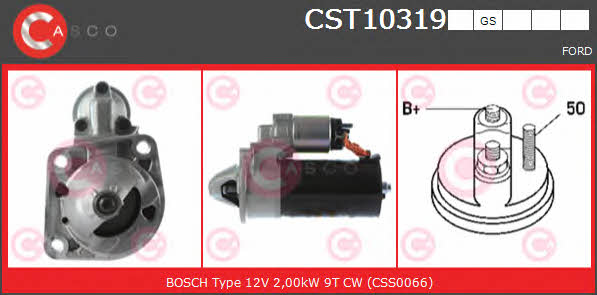 Casco CST10319GS Стартер CST10319GS: Купити в Україні - Добра ціна на EXIST.UA!