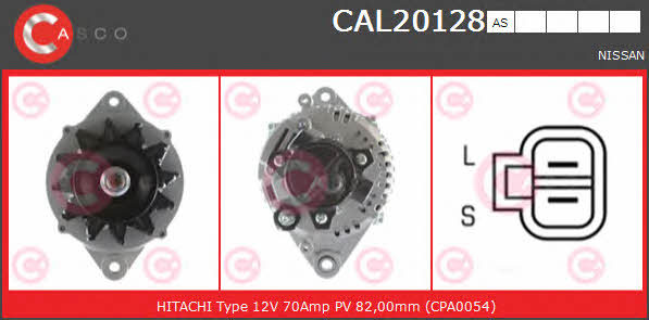 CAL20128AS Casco Генератор