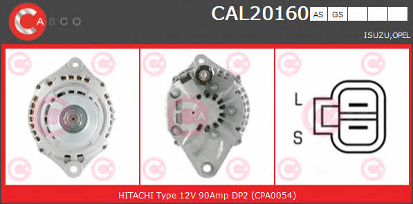 CAL20160AS Casco Генератор