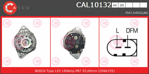 Casco CAL10132AS Генератор CAL10132AS: Купити в Україні - Добра ціна на EXIST.UA!