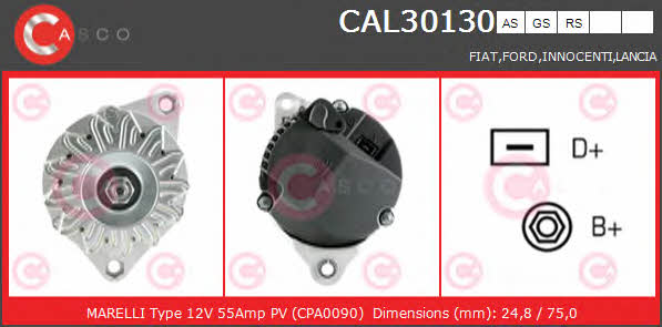 Casco CAL30130GS Генератор CAL30130GS: Купити в Україні - Добра ціна на EXIST.UA!