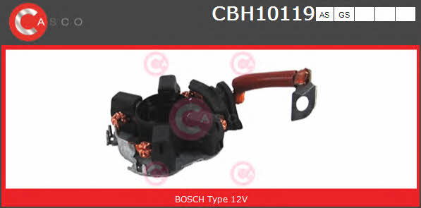 Casco CBH10119GS Кріплення щіток вугільних стартера CBH10119GS: Купити в Україні - Добра ціна на EXIST.UA!