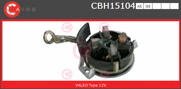 Casco CBH15104AS Кріплення щіток вугільних стартера CBH15104AS: Купити в Україні - Добра ціна на EXIST.UA!