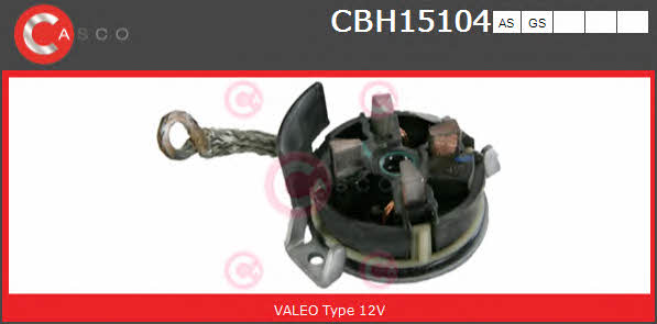 CBH15104AS Casco Крепеж щеток угольных стартера