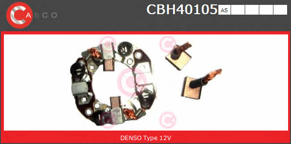 Casco CBH40105AS Кріплення щіток вугільних стартера CBH40105AS: Купити в Україні - Добра ціна на EXIST.UA!