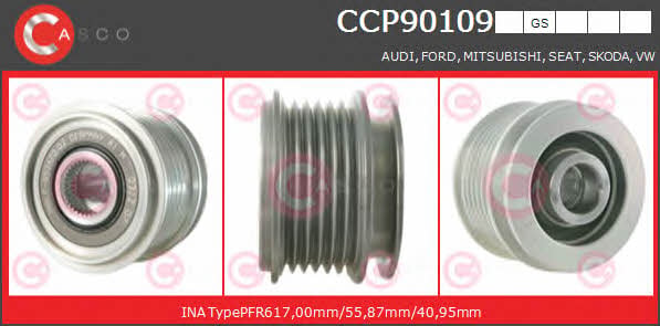 CCP90109GS Casco Шкив генератора