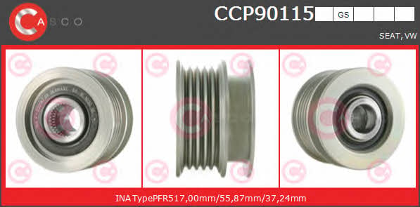 CCP90115GS Casco Шкив генератора