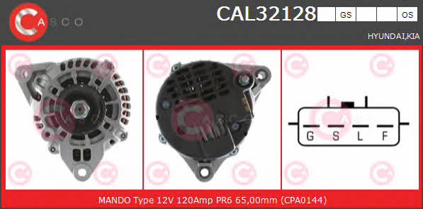 Casco CAL32128GS Генератор CAL32128GS: Купити в Україні - Добра ціна на EXIST.UA!