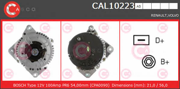 CAL10223AS Casco Генератор