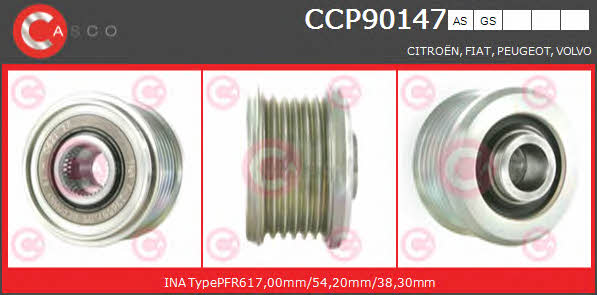 Casco CCP90147GS Шків генератора CCP90147GS: Купити в Україні - Добра ціна на EXIST.UA!