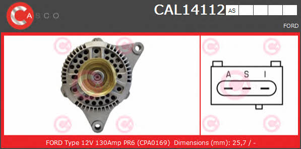 CAL14112AS Casco Генератор