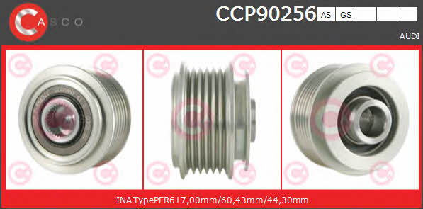 Casco CCP90256AS Шків генератора CCP90256AS: Купити в Україні - Добра ціна на EXIST.UA!