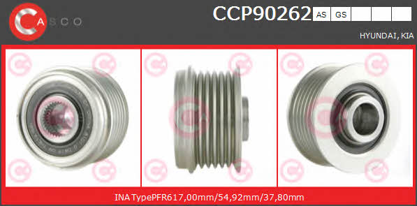 Casco CCP90262GS Шків генератора CCP90262GS: Купити в Україні - Добра ціна на EXIST.UA!
