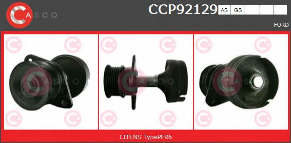 Casco CCP92129GS Шків генератора CCP92129GS: Купити в Україні - Добра ціна на EXIST.UA!
