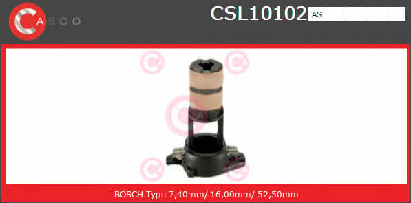 Casco CSL10102AS Кільце контактне генератора CSL10102AS: Купити в Україні - Добра ціна на EXIST.UA!