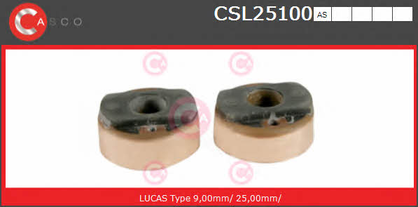 Casco CSL25100AS Кільце контактне генератора CSL25100AS: Купити в Україні - Добра ціна на EXIST.UA!