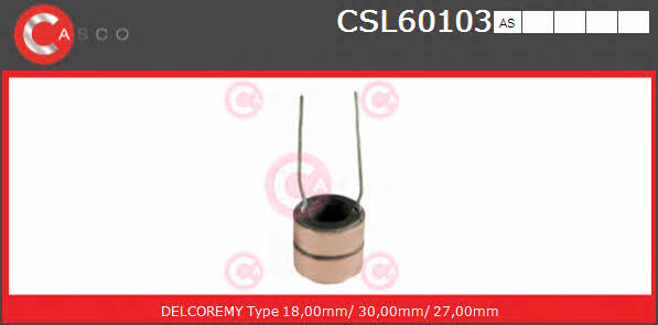 CSL60103AS Casco Кільце контактне генератора