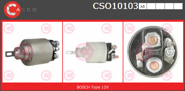 CSO10103AS Casco Реле стартера втягивающее